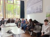 Rencontre des élèves germanistes de 1° avec les élèves de l’école allemande