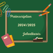 Préinscription 2024/2025